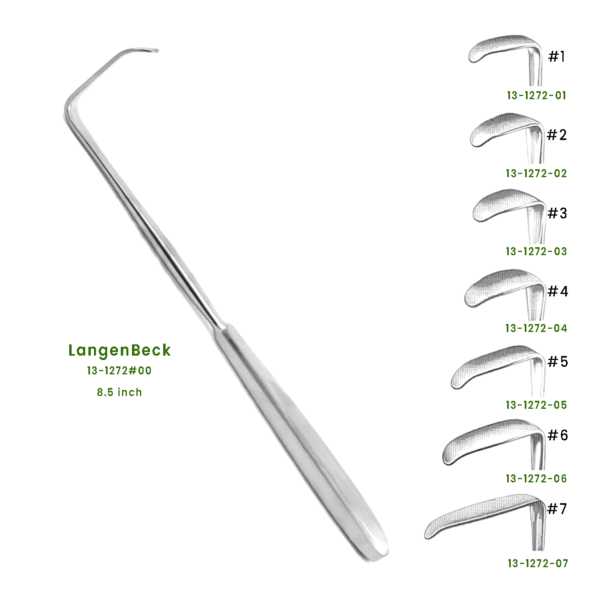 Langenbeck Hand Retractor – 8.5-Inch