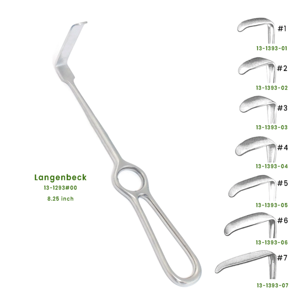 Langenbeck Hand Retractor – 8.5-Inch