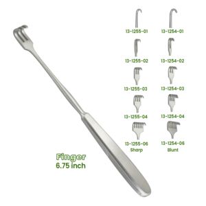 Finger Retractors – Sharp & Blunt