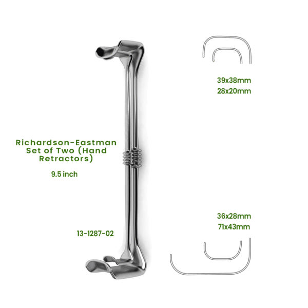Richardson Eastman Set of Two Hand Retractors