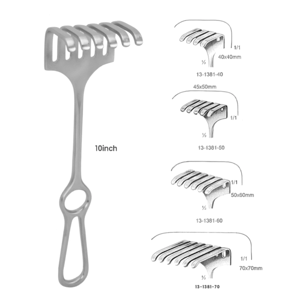 Israel Hand Retractor – 10 Inch