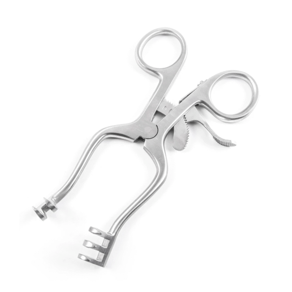 14-1402-10-Weitlaner-Self-Retaining-Retractors-–-4.5-Inch.png Weitlaner 2x3 Teeth Self-Retaining Retractor – 4.5 Inch