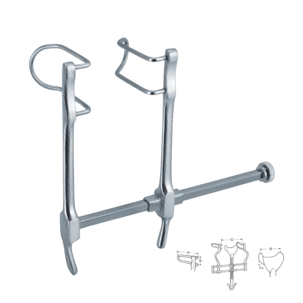 Gosset Retractor – Self-Retaining Abdominal Retractor