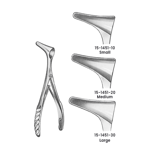 15-1451-10-Vienna-Nasal-Speculum-–-Precision-ENT-Diagnostic-Instrument.png Vienna Nasal Speculum – Precision ENT Diagnostic Instrument