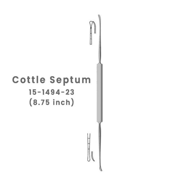 15-1494-23-Cottle-Septum-Nasal-Speculum-–-8.75-inch.png Cottle Septum Nasal Speculum – 8.75-inch