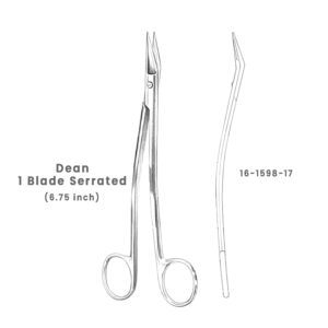 16-1598-17-Dean-Serrated-Blade-Scissors-–-6.75-Inch.png Dean Serrated Blade Scissors – 6.75 Inch