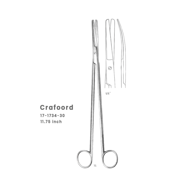 Crafoord Thoracic Forceps – Precision Surgical Instrument