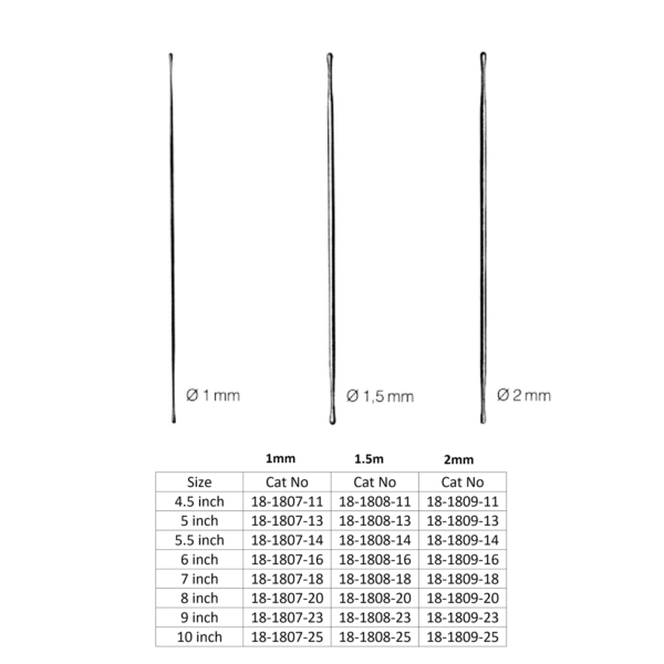 Probes Groned & Dissecting – Precision Surgical Instruments