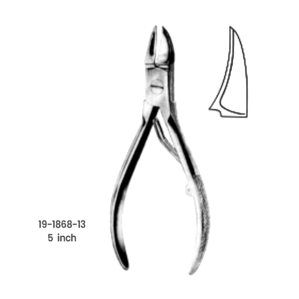 Nail Nipper – 5 Inch Precision Stainless Steel Instrument