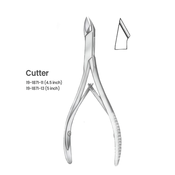 19-1871-11 Nail Nipper – Professional Stainless Steel Trimming Tool Nail Nipper – Professional Stainless Steel Trimming Tool