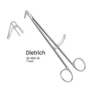 Diethrich MC-125° Vascular Scissors – 7"