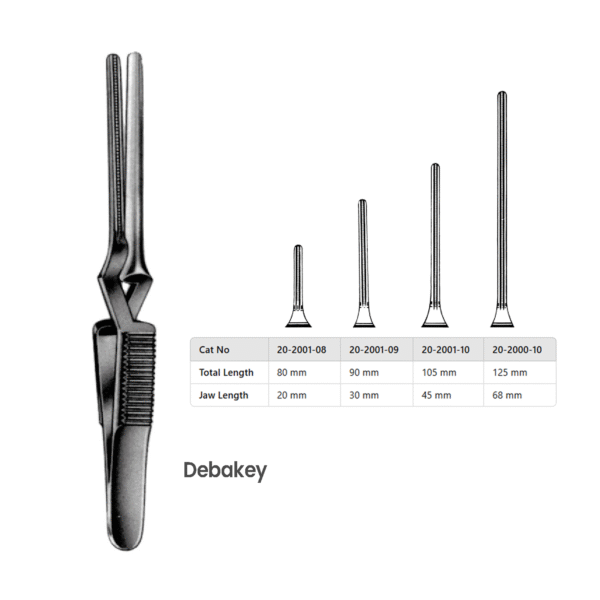 Debakey Bulldog Clamp