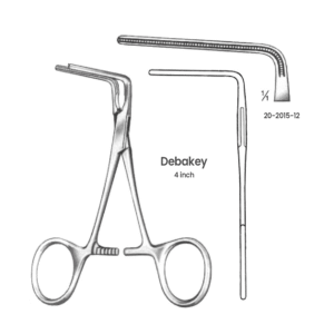 20-2015-12 DeBakey Atraumatic Vascular Forceps DeBakey Atraumatic Vascular Forceps