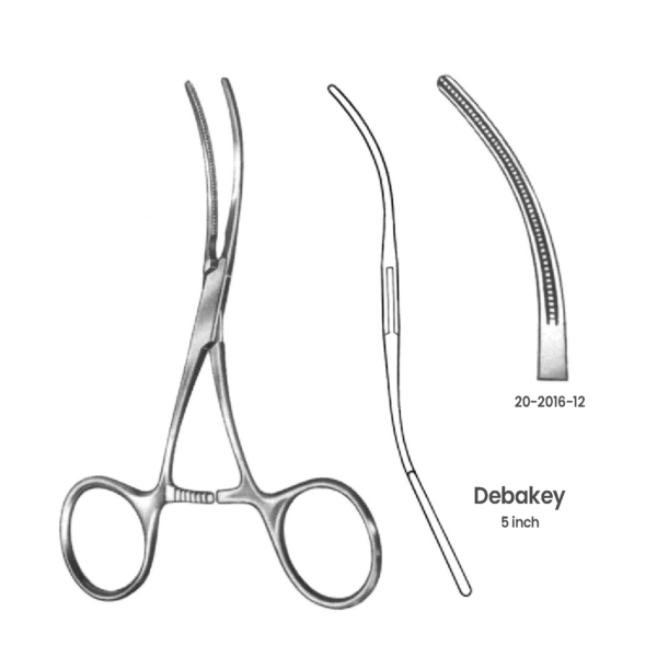 DeBakey Atrauma Cardiovascular Forceps
