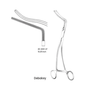 20-2031-27 DeBakey Atraumatic Peripheral Vascular Clamp DeBakey Atraumatic Peripheral Vascular Clamp