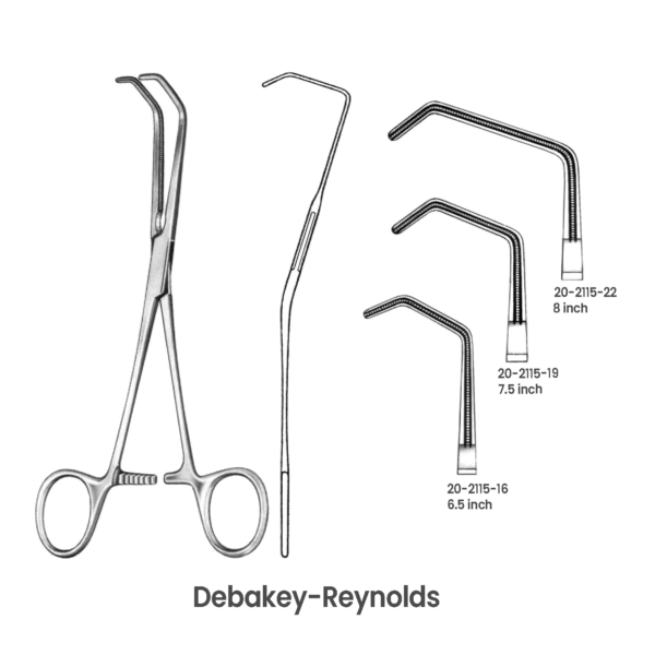DeBakey-Reynolds Atraumatic Anastomosis Clamps