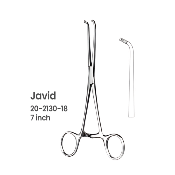 20-2130-18 Javid Carotid Shunt Artery Clamp Javid Carotid Shunt Artery Clamp