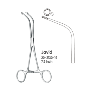 20-2130-19 Javid Carotid Shunt Clamp Javid Carotid Shunt Clamp