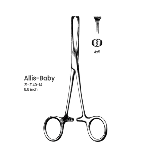Baby Allis Tissue Forceps