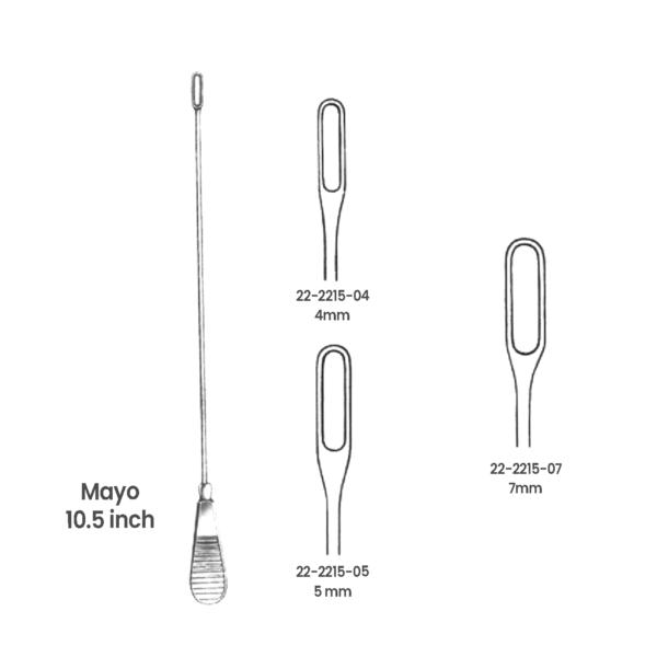 22-2215-04 Mayo Common Duct Scoop Mayo Common Duct Scoop
