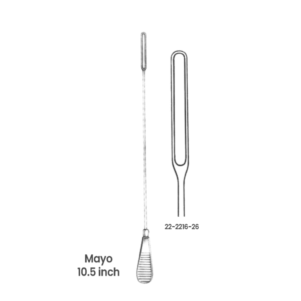Mayo Uterine Curette / Cystic Duct Scoop