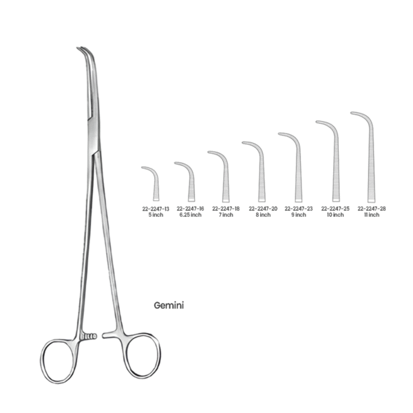 22-2247-13 Gemini Dissecting & Ligature Forceps Gemini Dissecting & Ligature Forceps