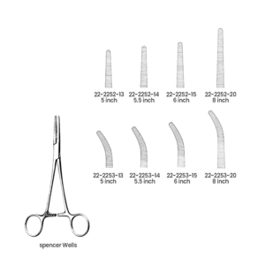 22-2252-13 Spencer Wells Artery Forceps Spencer Wells Artery Forceps
