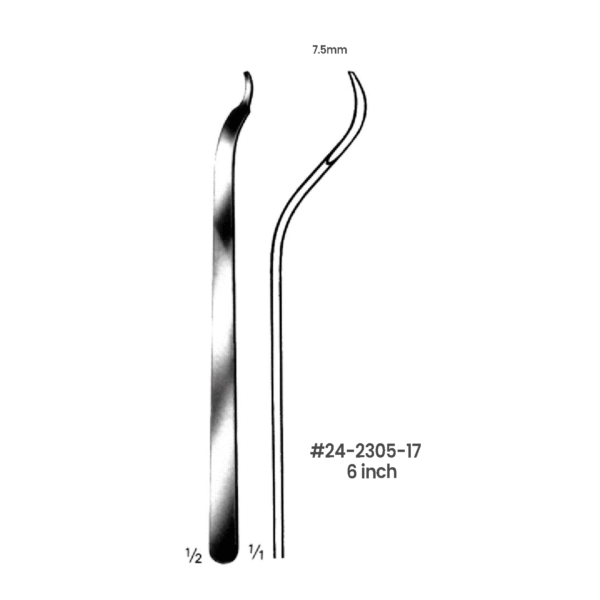 24-2305-17 Buck Gramcko Bone Lever Buck Gramcko Bone Lever (Mini-Hohmann Retractor)