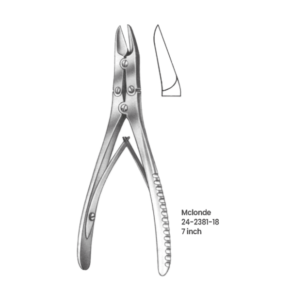24-2381-18 Mclonde Ruskin Bone Rongeur Mclonde Ruskin Bone Rongeur
