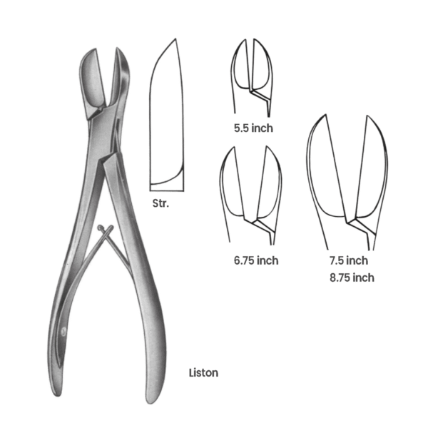 24-2391-14 Liston Bone Rongeurs Liston Bone Rongeurs
