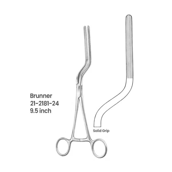 Brunner Intestinal Clamp – 9.5 inch