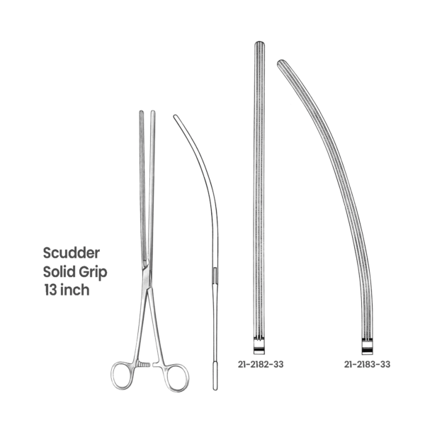 Scudder Intestinal Clamp – Solid Grip, 13 inch