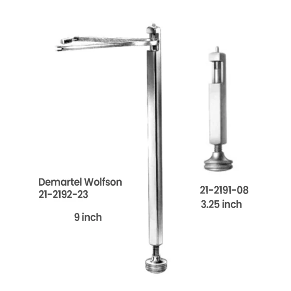 21-2192-23 Demartel Wolfson Intestinal Anastomosis Clamps Demartel Wolfson Intestinal Anastomosis Clamps