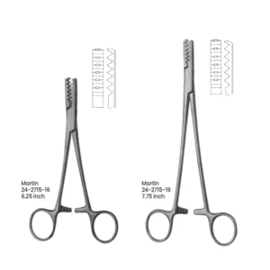 24-2715-16 Martin Hemostatic Forceps Martin Hemostatic Forceps