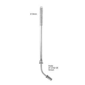 27-2742-25 Poole Suction Tube Poole Suction Tube