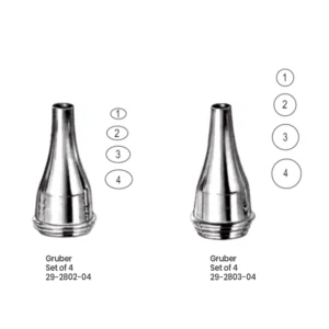 29-2802-04 Gruber Ear Specula Gruber Ear Specula