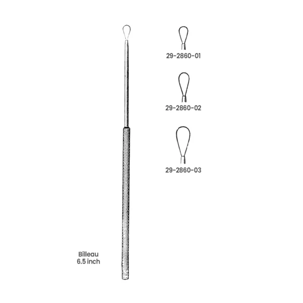 Billeau Ear Loop – Cerumen Removal Instrument – 6.5inch