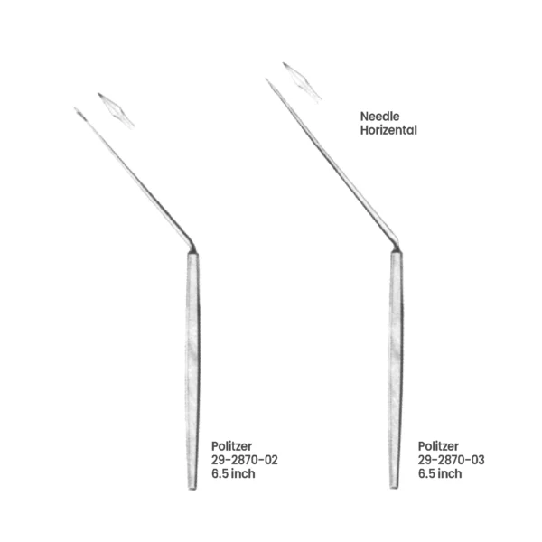 Politzer Paracentesis Needle – 6.5 Inch