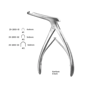 Kerrison Antrum Punch – ENT & Neurosurgical Bone Cutting Instrument (4mm, 5mm, 6mm)