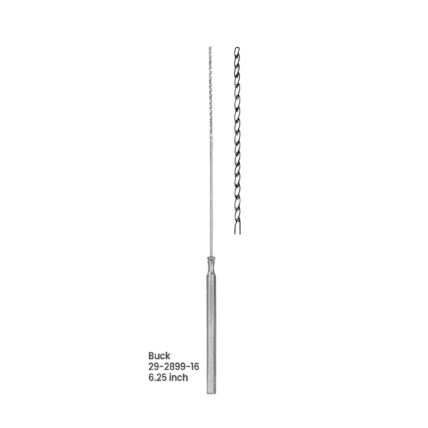 Buck Cotton Applicator – 6.25 Inch Reusable Surgical Instrument