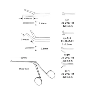 29-2907-01 Micro-Serrated Hartmann Aural Forceps – ENT Instrument for Precision Grip Micro-Serrated Hartmann Aural Forceps – ENT Instrument for Precision Grip