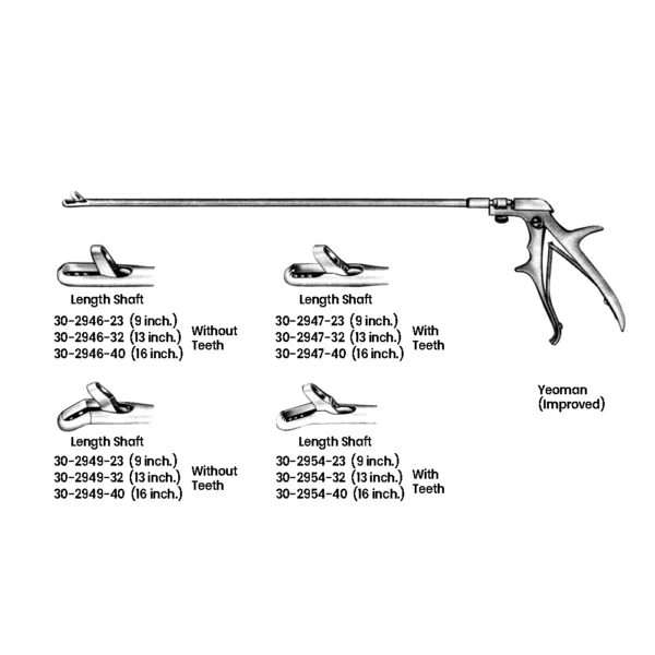 Yeoman (Improved) Rectal Biopsy Forcep