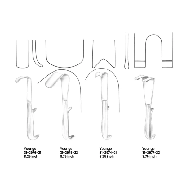 31-2974-21 Younge Prostatic Retractor Younge Prostatic Retractor