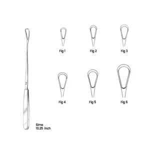 Sims Uterine Curettes