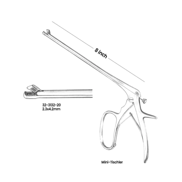 32-3132-20 Mini-Tischler Cervical Biopsy Forceps Mini-Tischler Cervical Biopsy Forceps