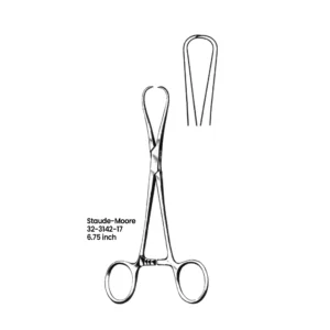 32-3142-17 Staude-Moore Tenaculum Forceps Staude-Moore Tenaculum Forceps