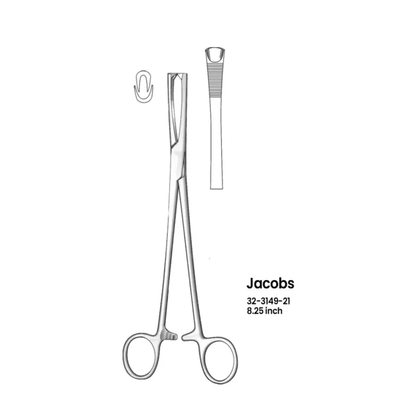 Jacobs Tenaculum Forceps