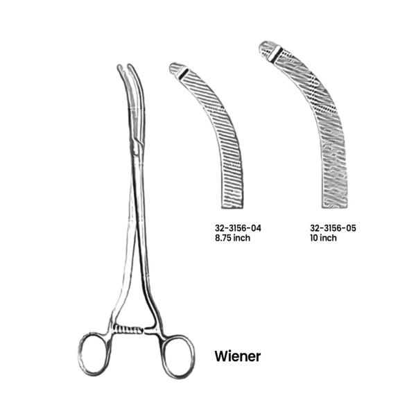 32-3156-04 Wiener Surgical Clamp Forceps Wiener Surgical Clamp / Forceps