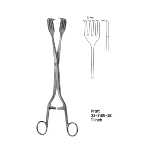 32-3165-28 Pratt Tenaculum Forceps Pratt Tenaculum Forceps