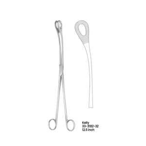 Kelly Uterine Polypus Forceps – 12.5 Inch